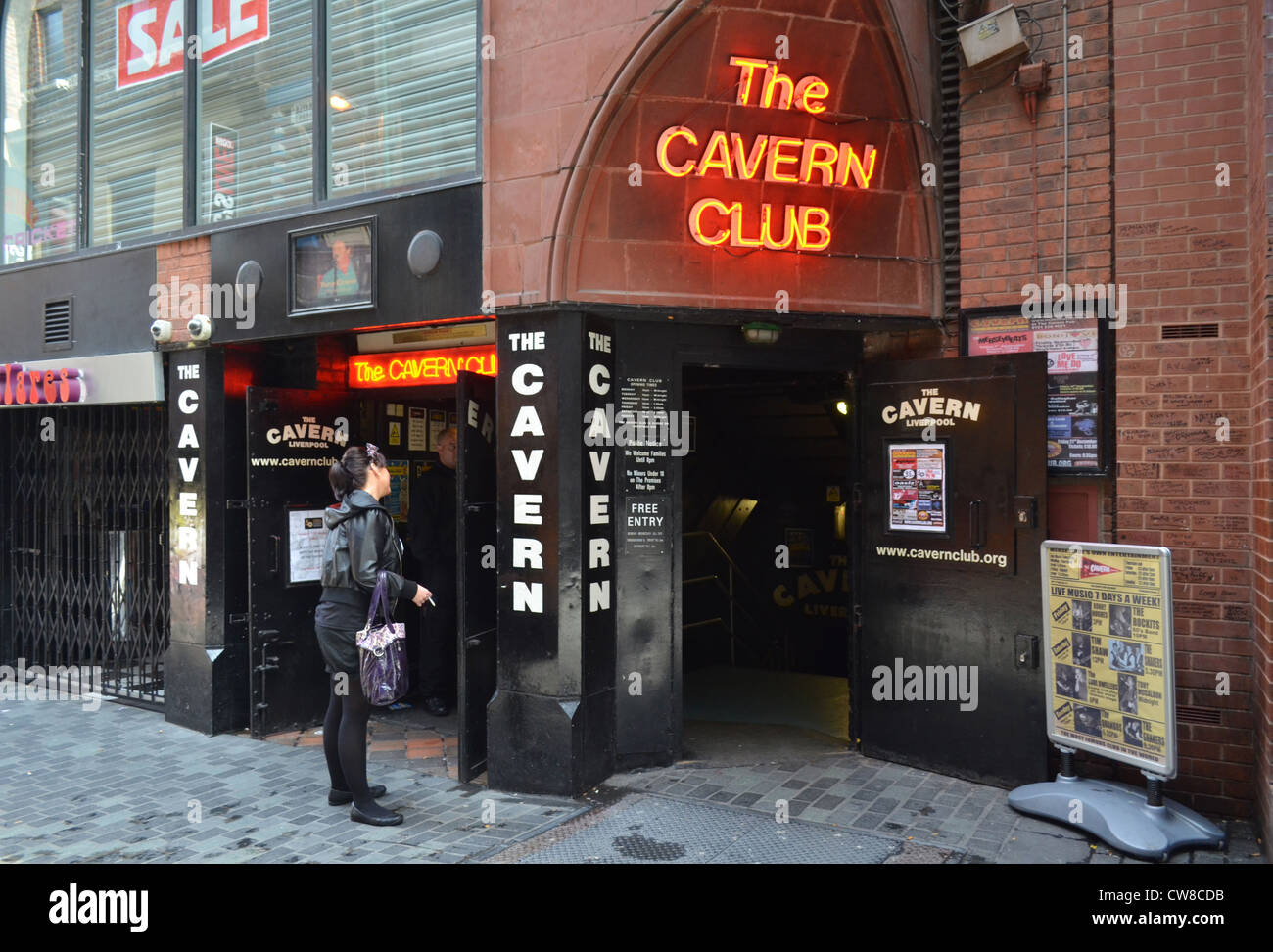 The Cavern Club in Liverpool Stock Photo - Alamy