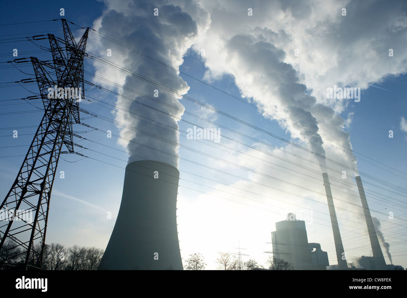 Coal fired power plant smoke hi-res stock photography and images - Alamy