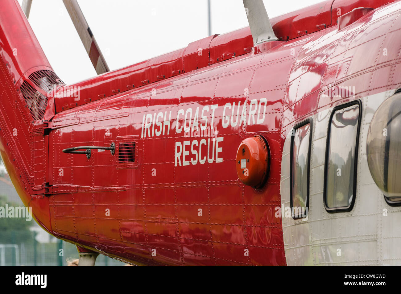 Irish coastguard Sigorsky S-61N Stock Photo