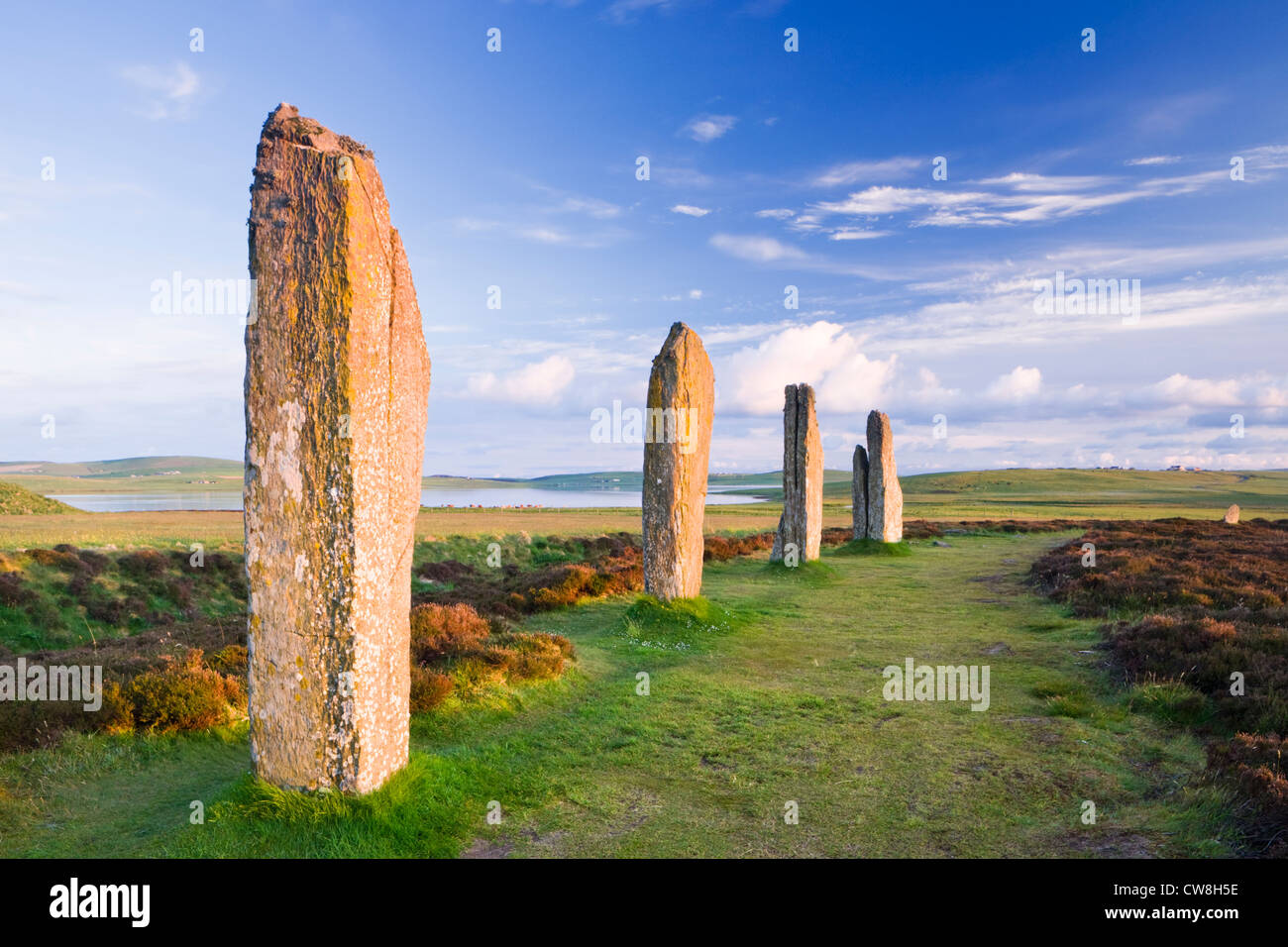 Ring of Brodgar, Orkney, Scotland, UK. Stock Photo