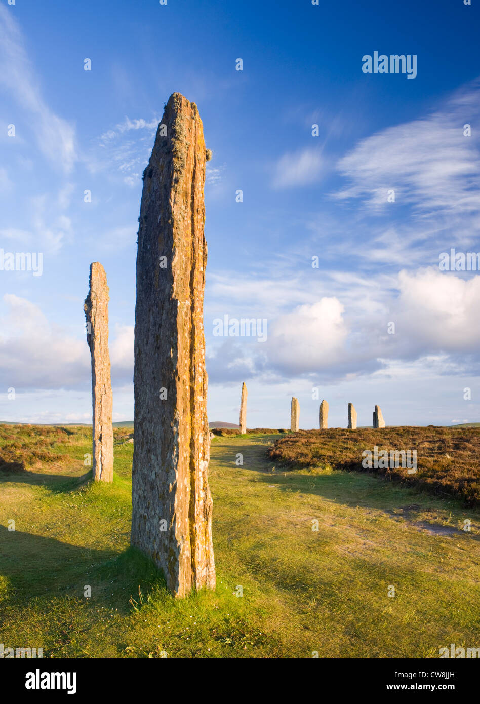 Ring of Brodgar, Orkney, Scotland, UK. Stock Photo