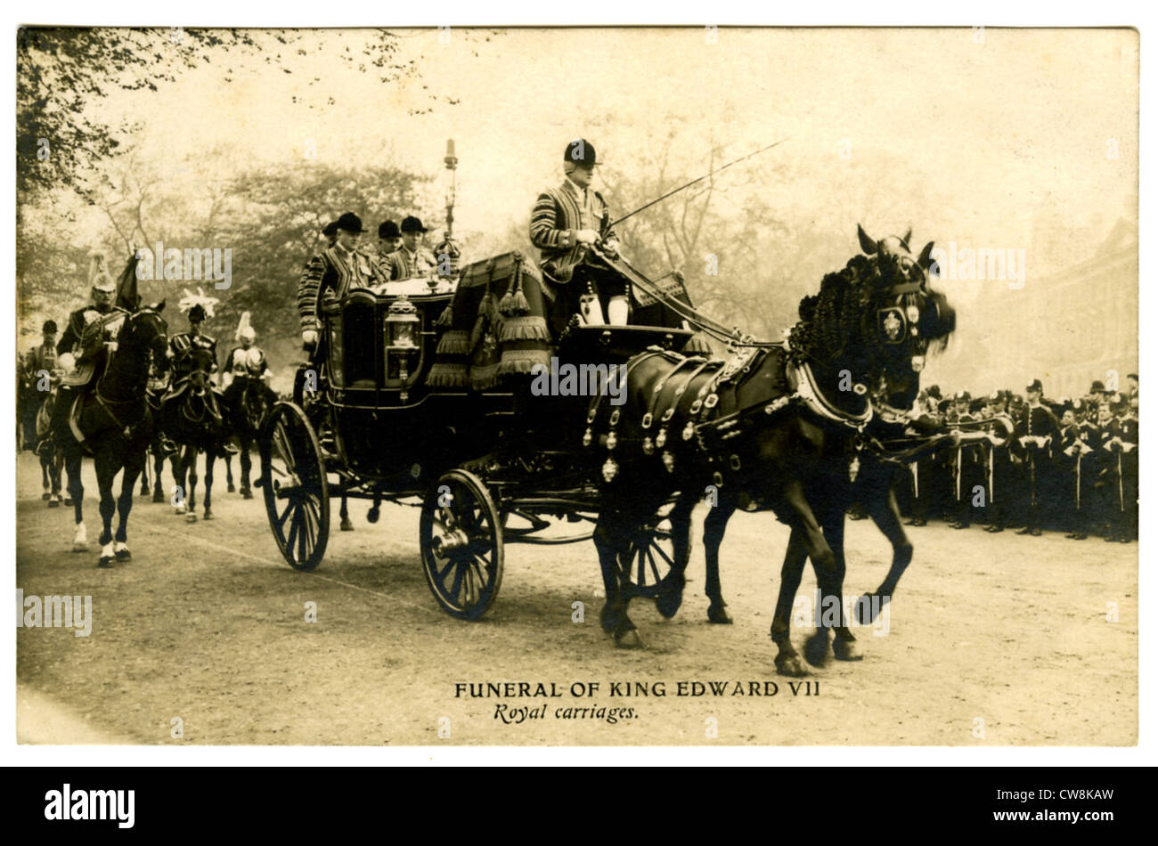 King Edward Vii Funeral High Resolution Stock Photography and Images