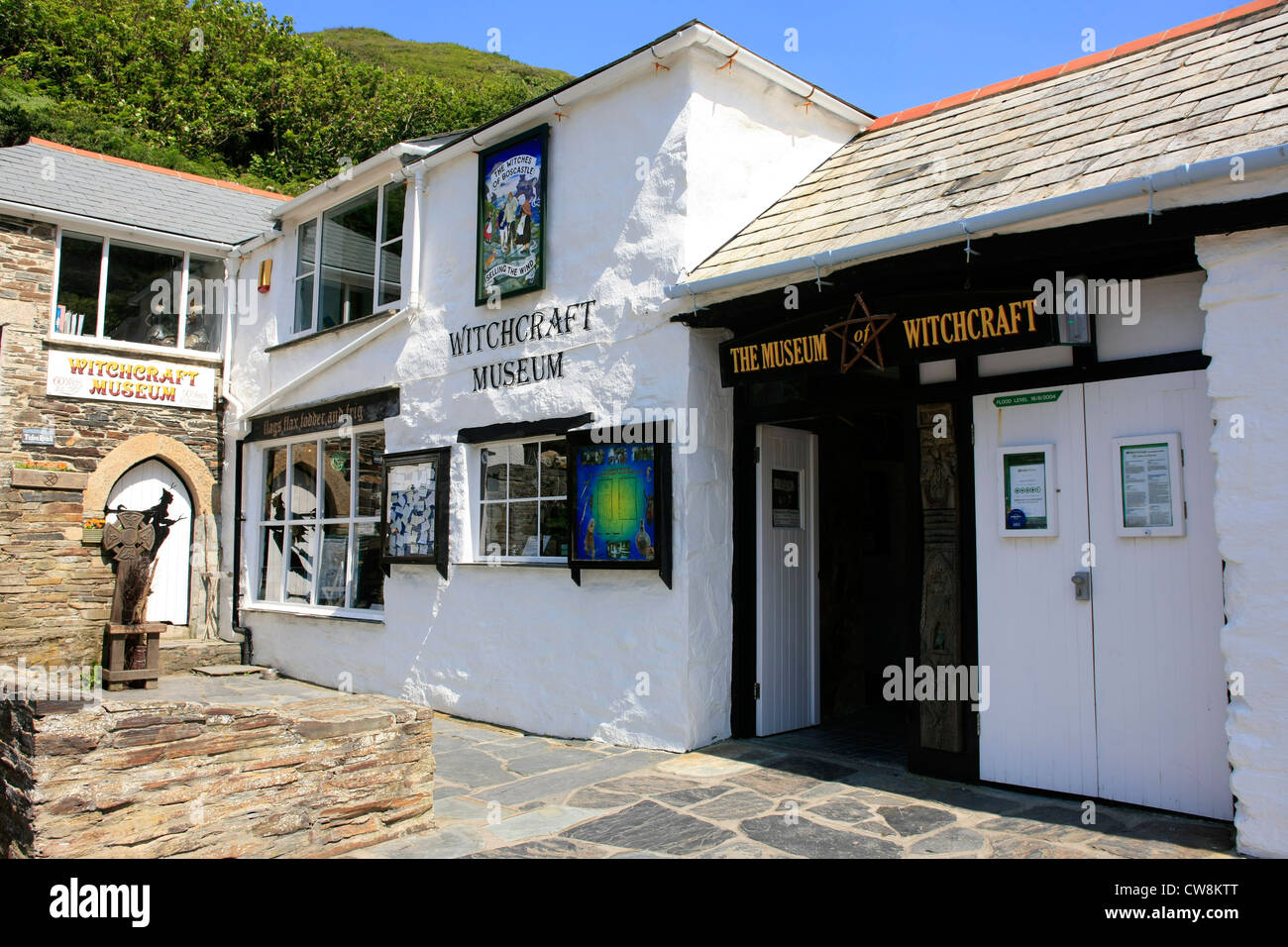 The Witchcraft Museum at Boscastle Cornwall Stock Photo - Alamy