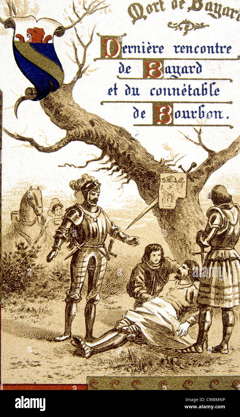 The life of Bayard, advertisement Stock Photo Alamy