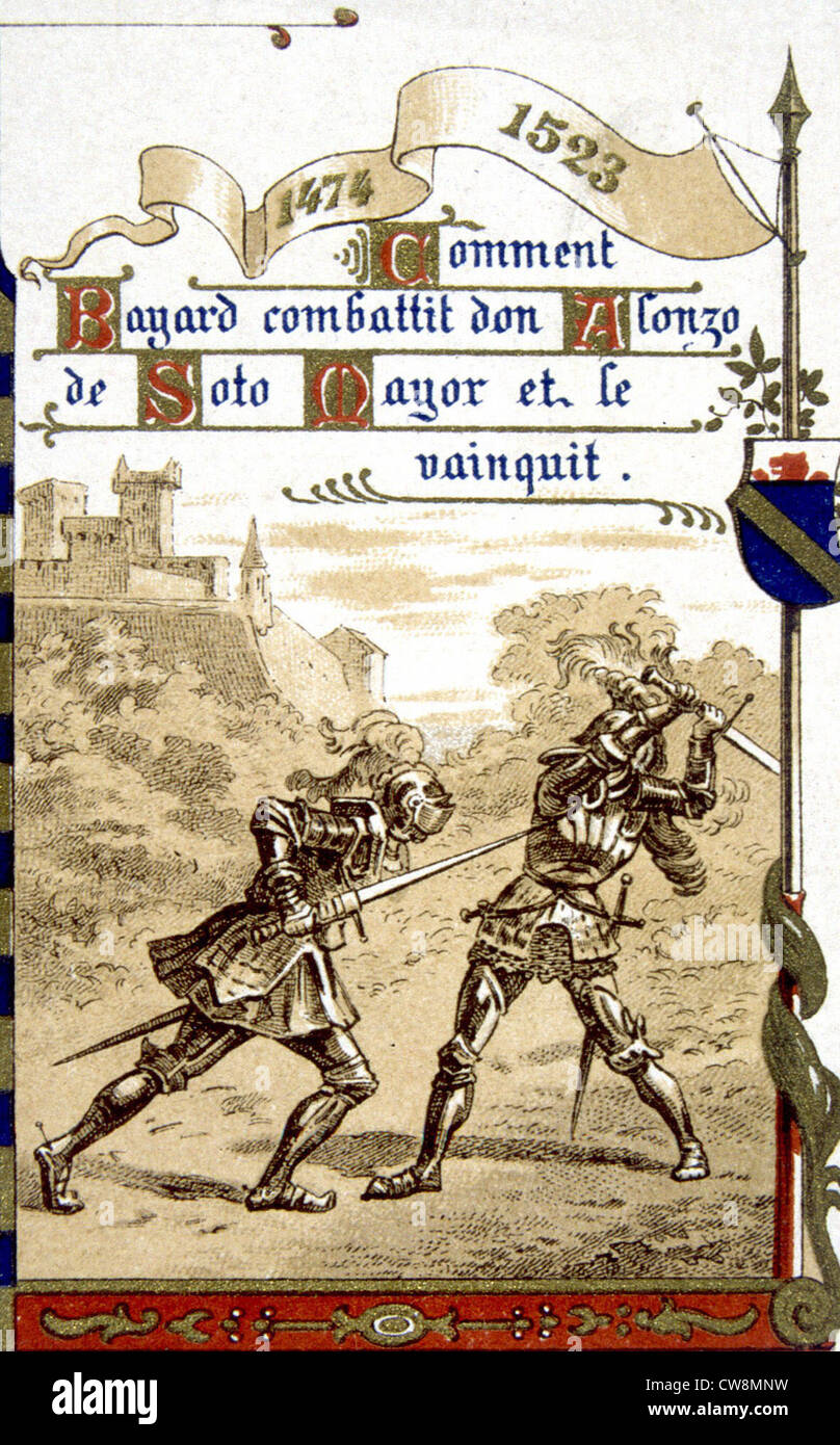 The life of Bayard, advertisement Stock Photo Alamy