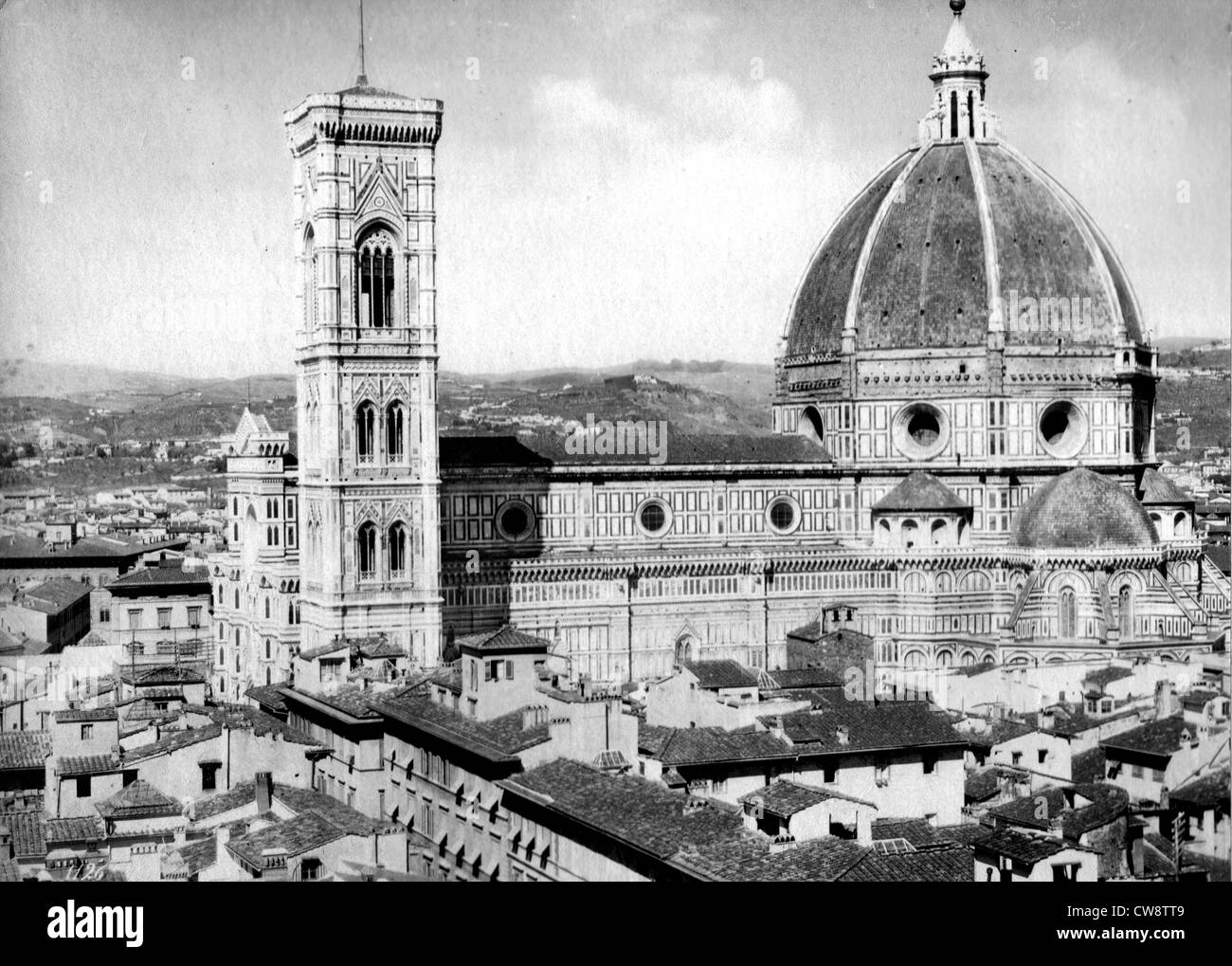 Florence landscapes Black and White Stock Photos & Images - Alamy