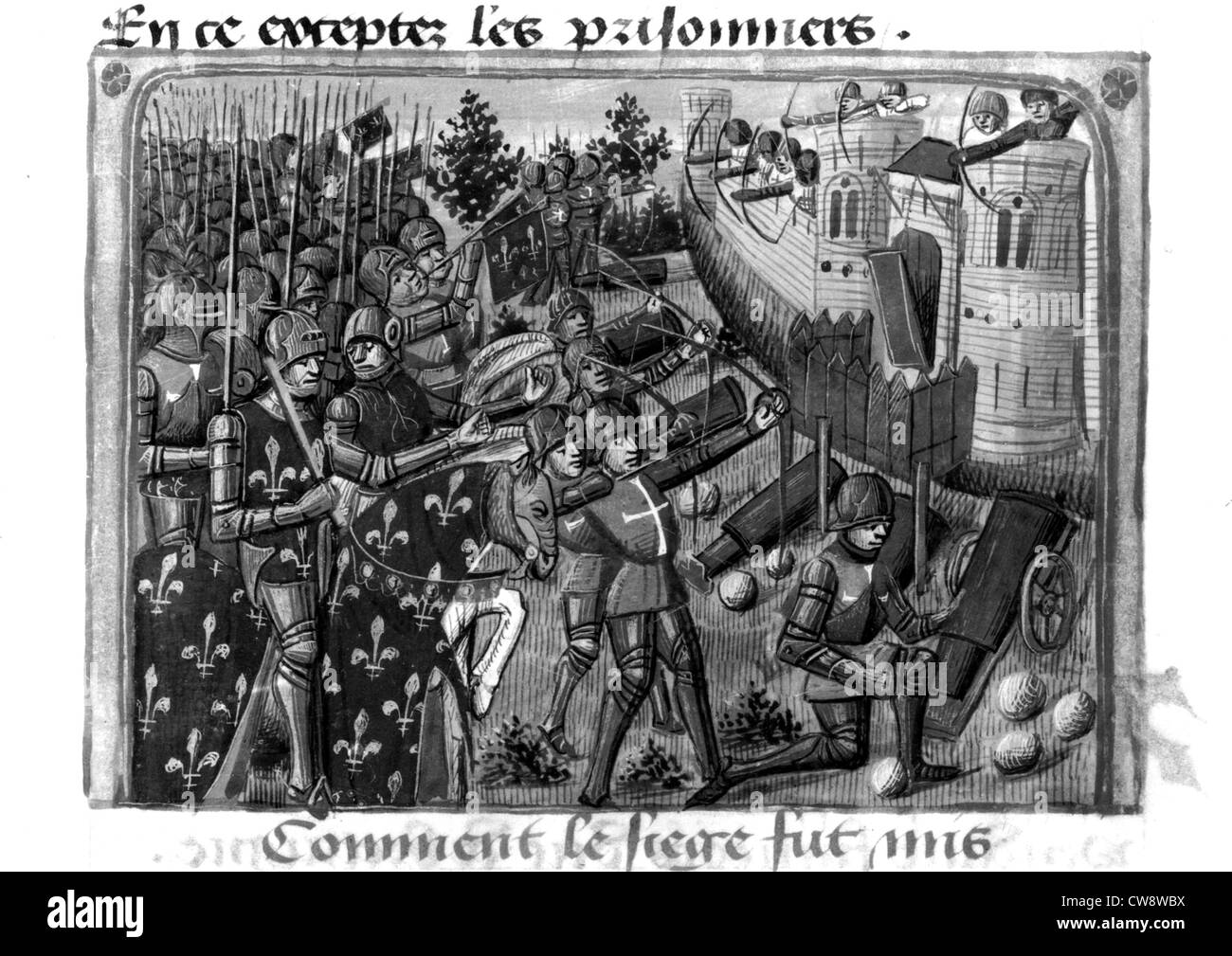 Siege of Cherbourg Stock Photo Alamy