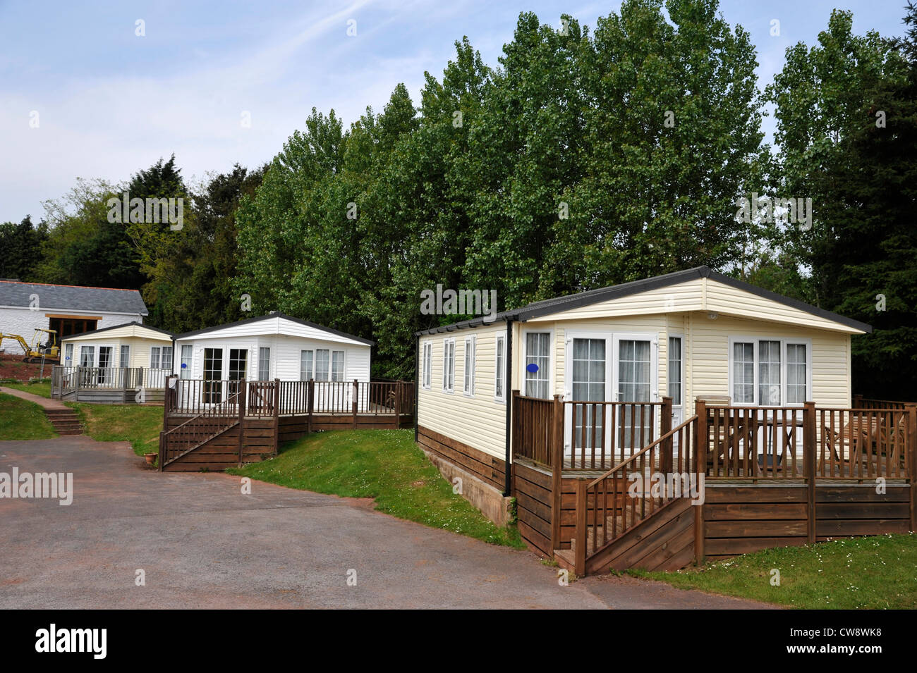 Residential mobile home park. Generally this type of caravan park