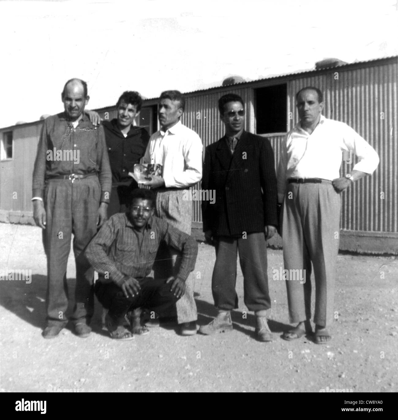 Paul Cazelles internment camp. Stock Photo