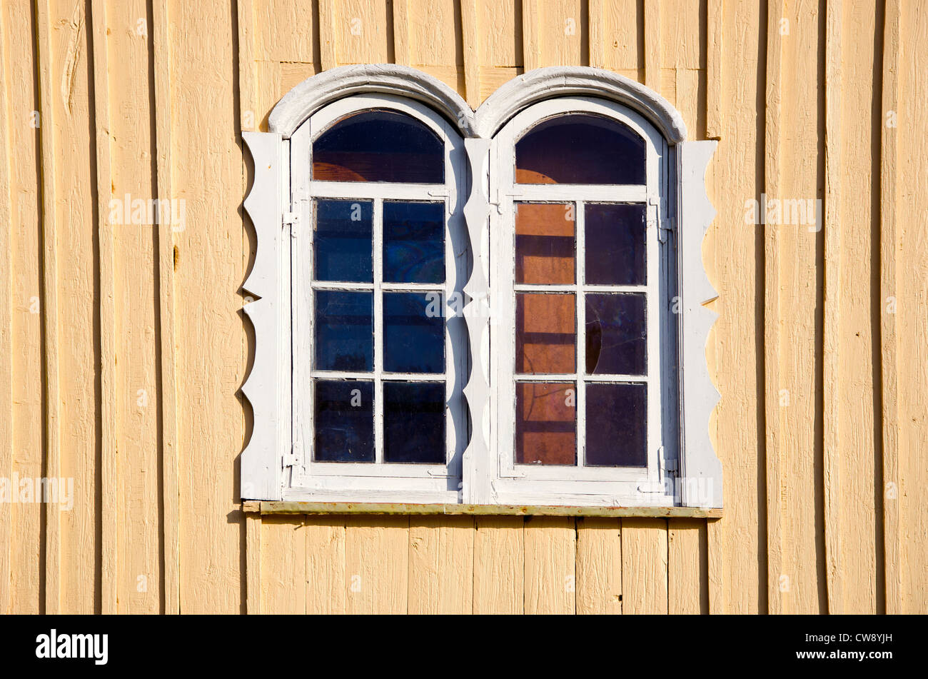 Wooden church windows hi-res stock photography and images - Alamy