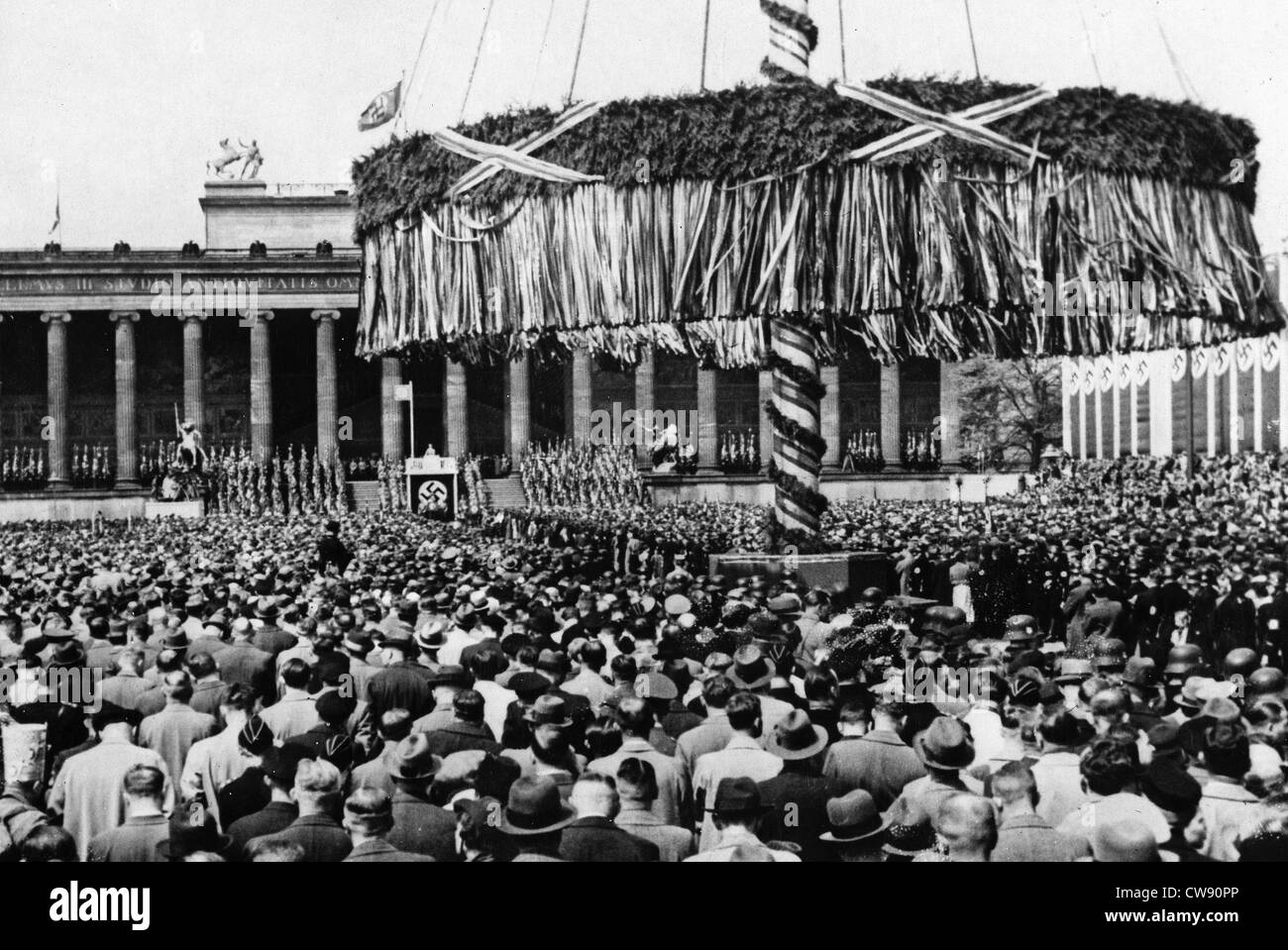 May Day celebration in Berlin (1938 Stock Photo Alamy