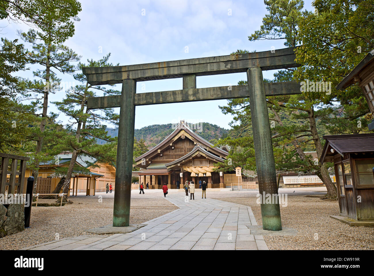 Izumo Taisha, Izumo Shrine, Shinto Shrine in Shimane Prefecture, Japan.  Traditional Japanese Landscape Stock Photo - Alamy