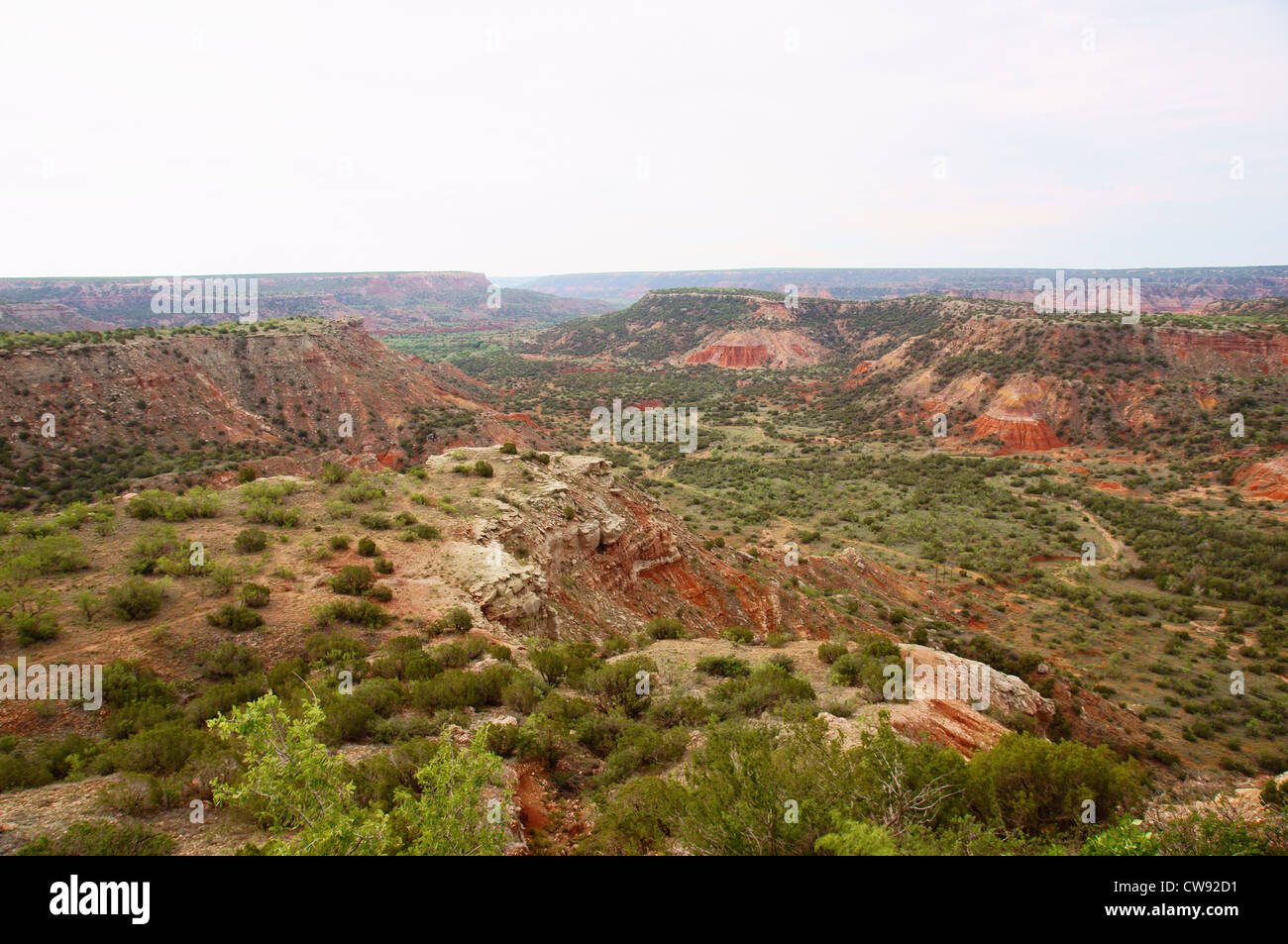 Palo Duro Canyon Amarillo Texas Tx Historic Route 66 Attraction Landscape View Appearance Aspect Composition Stock Photo Alamy