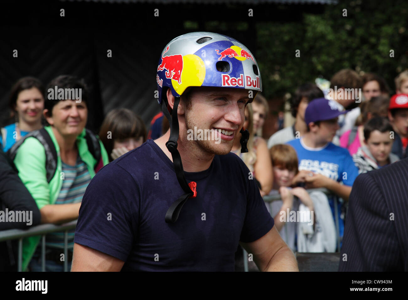 Stunt bike rider Danny MacAskill, Scotland, UK Stock Photo Alamy