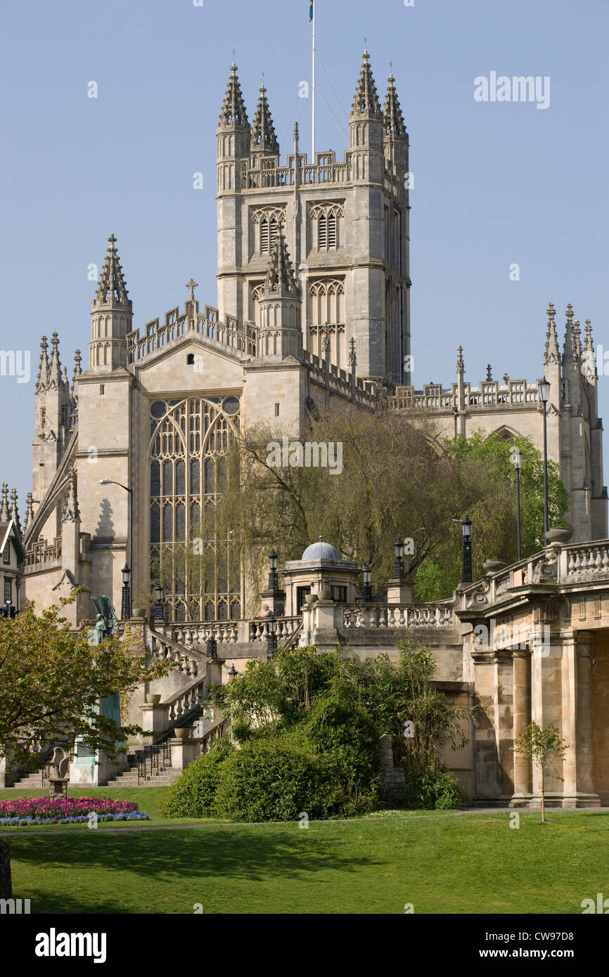 Abbey tower bath hi-res stock photography and images - Alamy