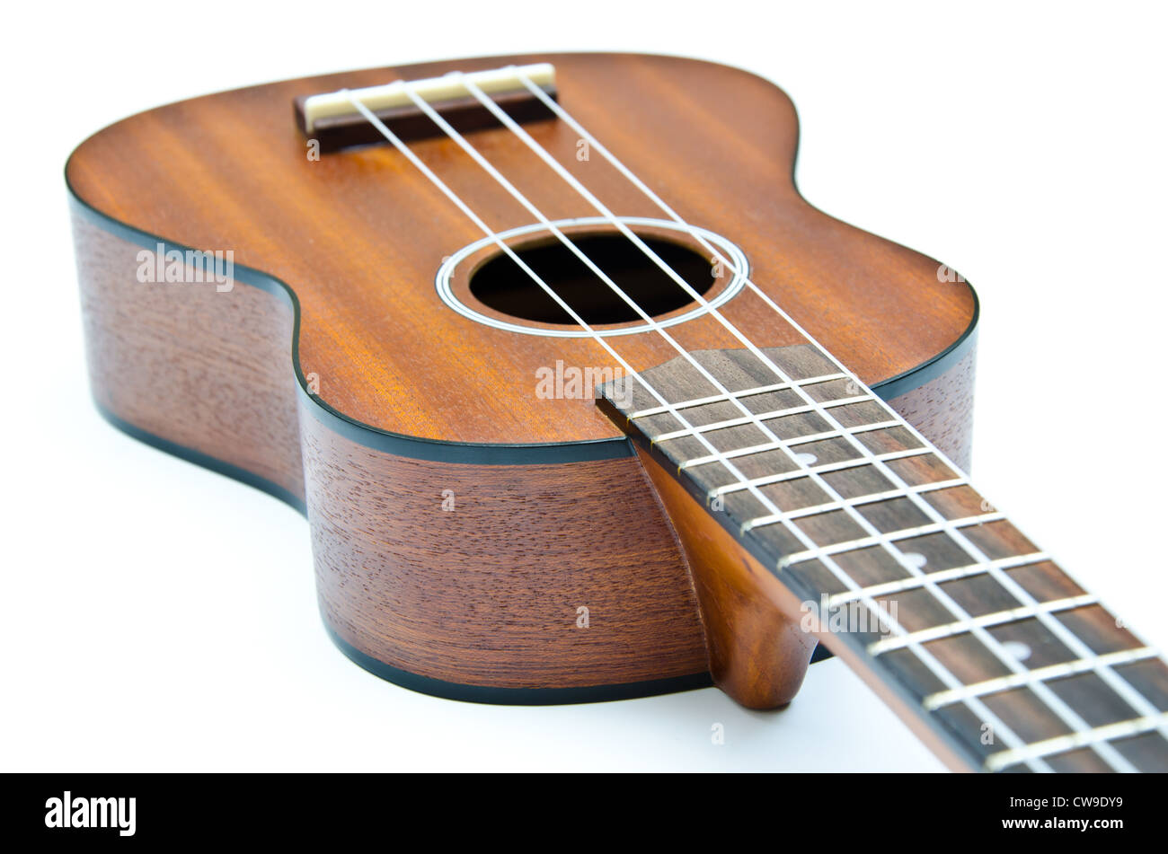ukulele acoustic hawaii Stock Photo