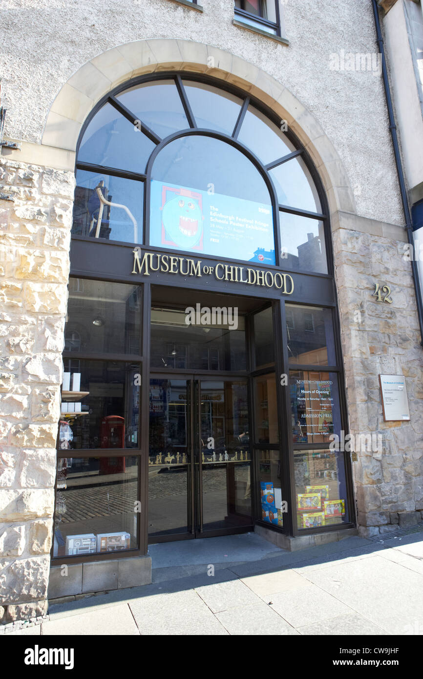 museum of childhood edinburgh scotland uk united kingdom Stock Photo