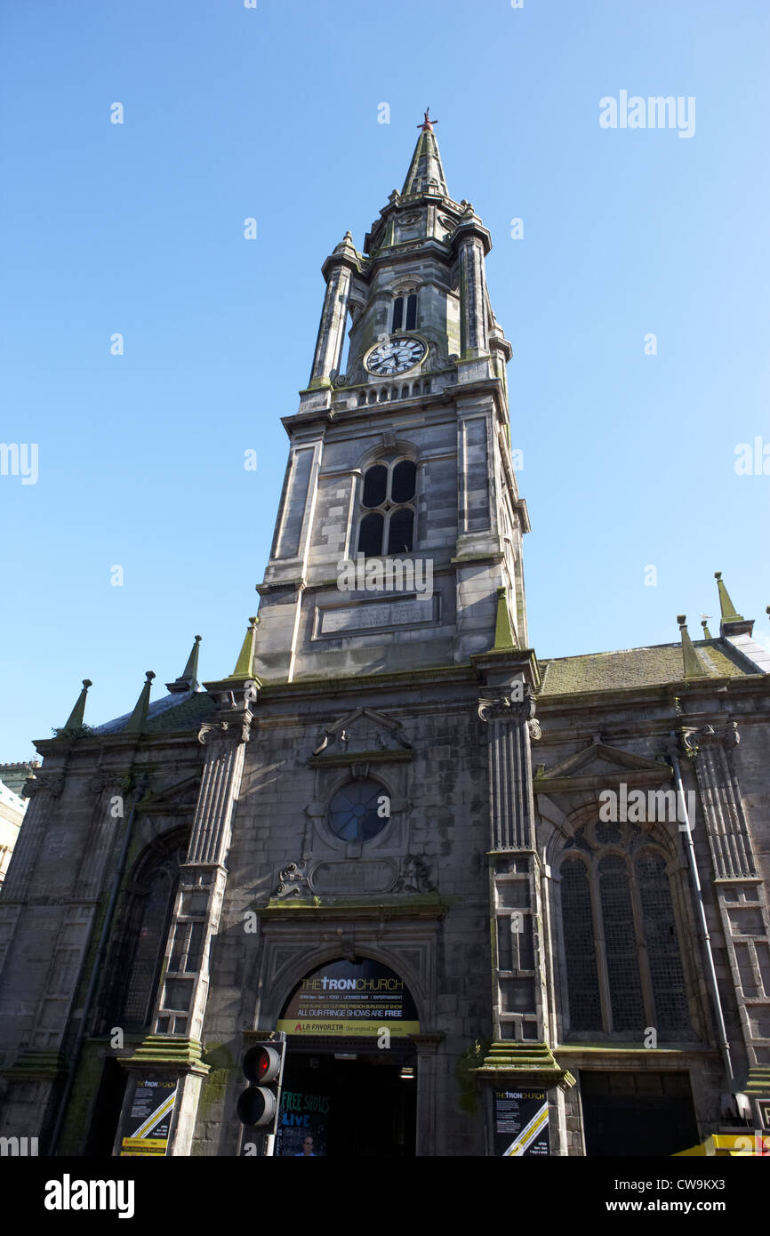 the tron church edinburgh scotland uk united kingdom Stock Photo