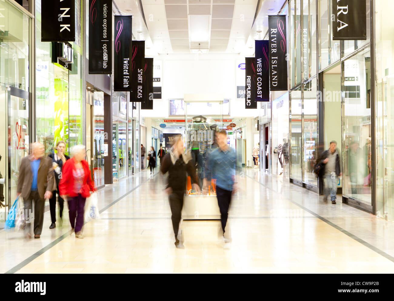 Telford shropshire shopping centre hires stock photography and images