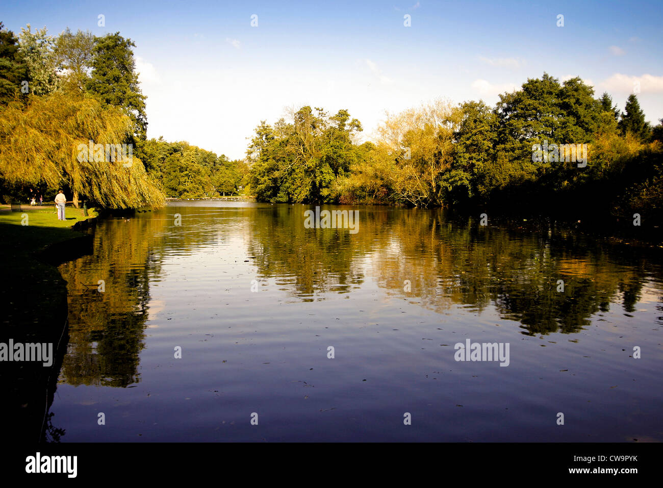 Brueton Park in Solihull Centre, West Midlands Stock Photo Alamy