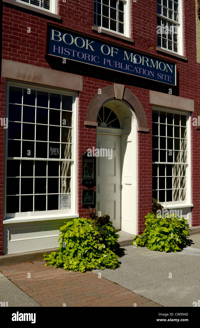 Museum of the Mormon Church Latter Day Saints Stock Photo