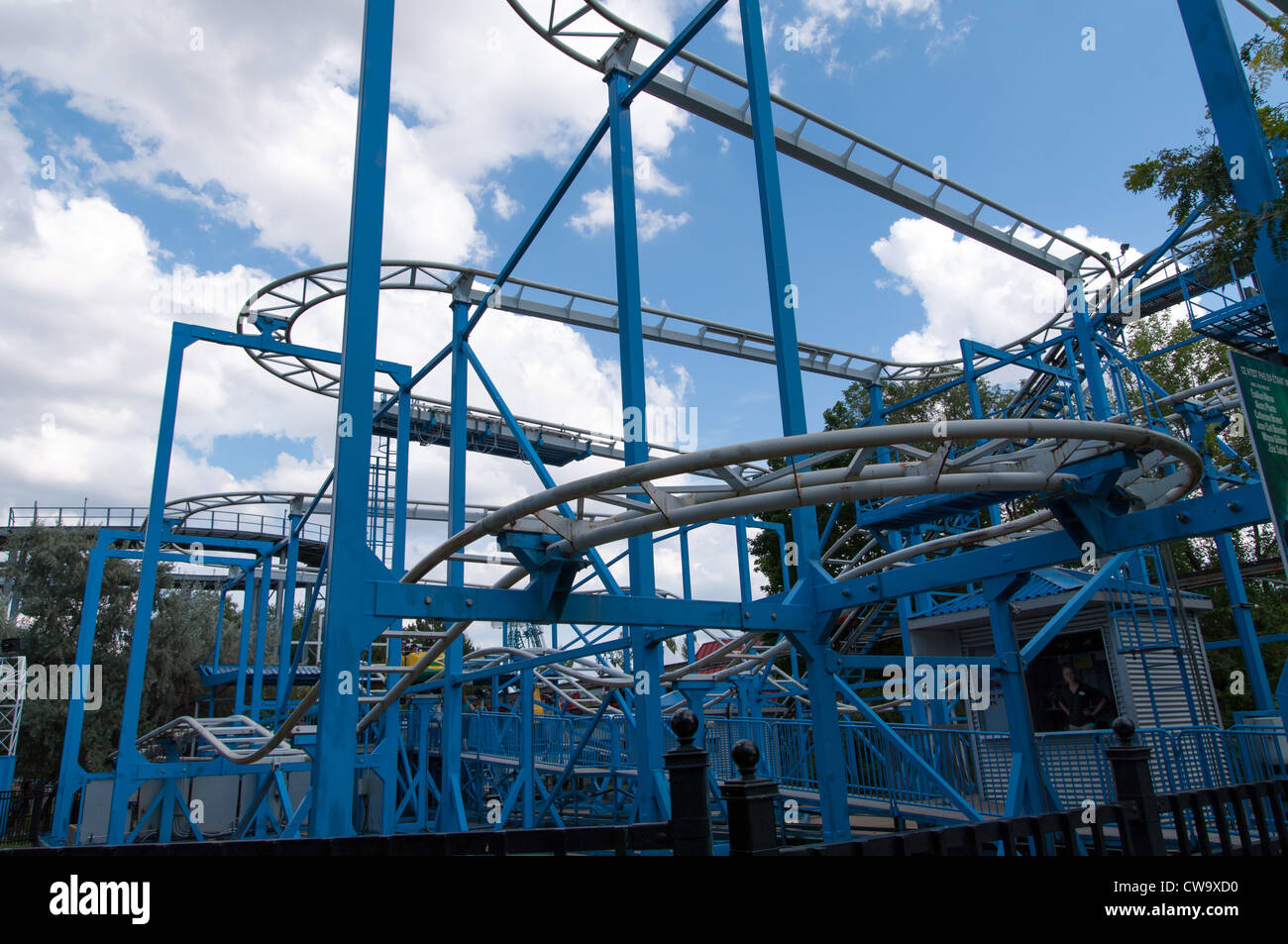 La Ronde, a Six Flags, amusement theme park Montreal Canada Stock Photo ...