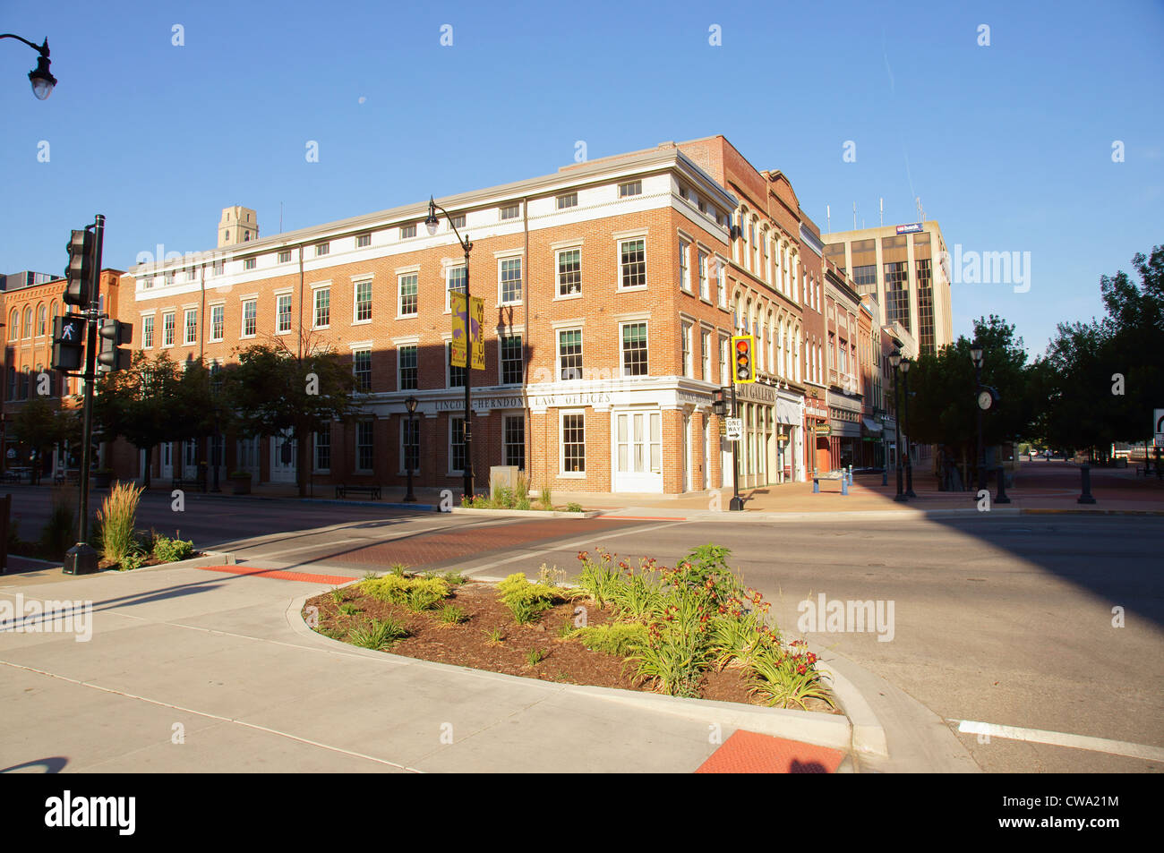 Abraham lincoln herndon law offices hires stock photography and images