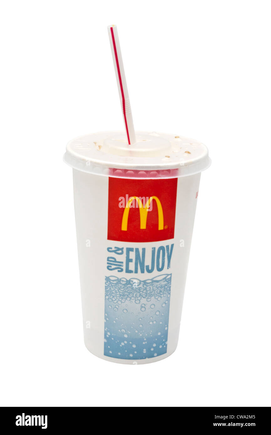 Mcdonalds drink Cut Out Stock Images & Pictures - Alamy