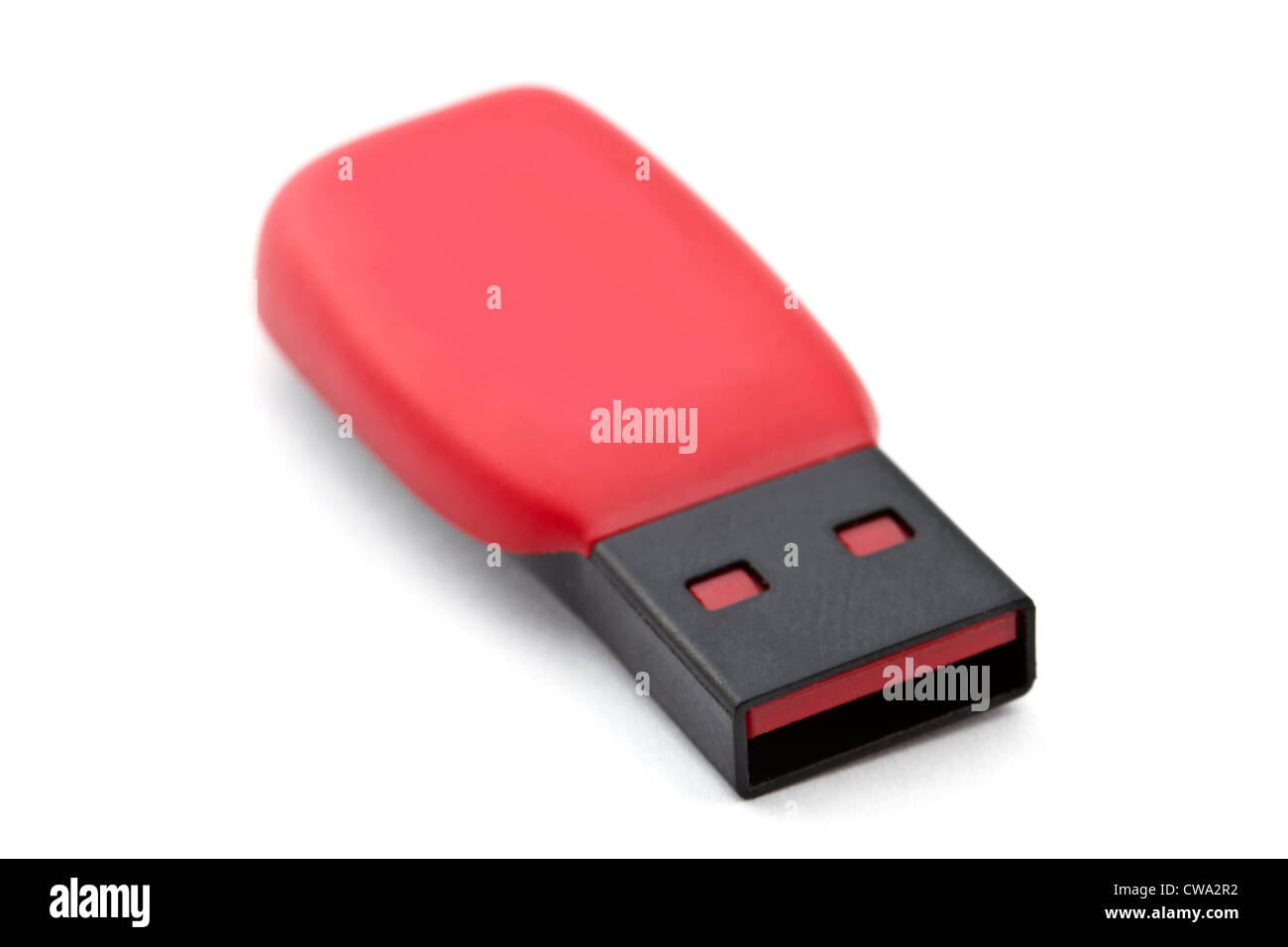 USB Flash Drive isolated on white Stock Photo - Alamy