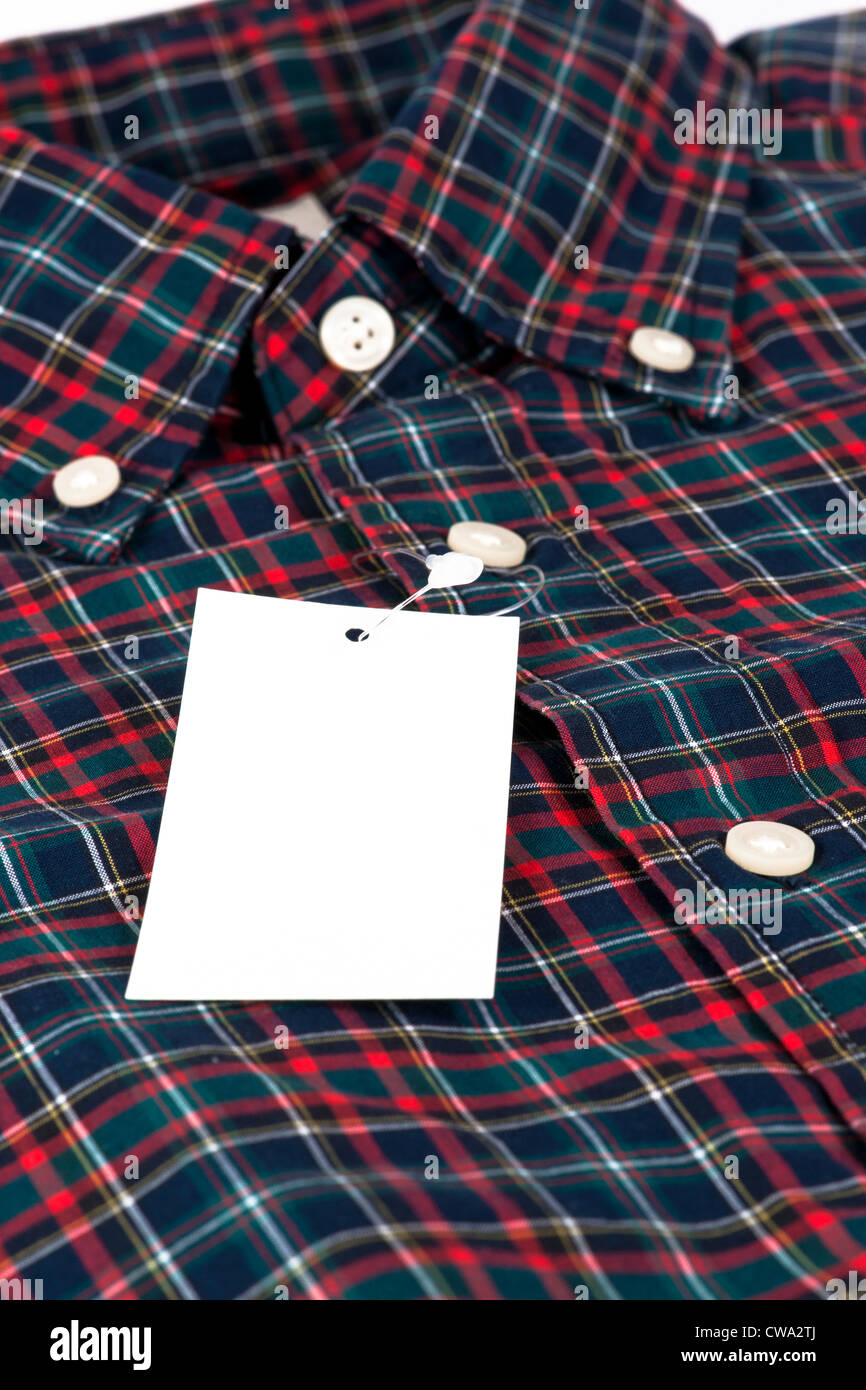 red shirt check pattern