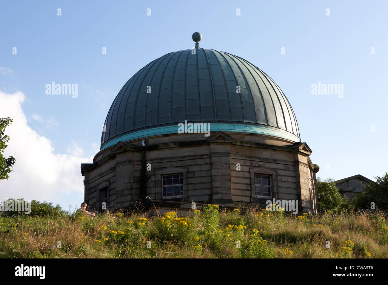 city dome of the city observatory edinburgh scotland uk united kingdom