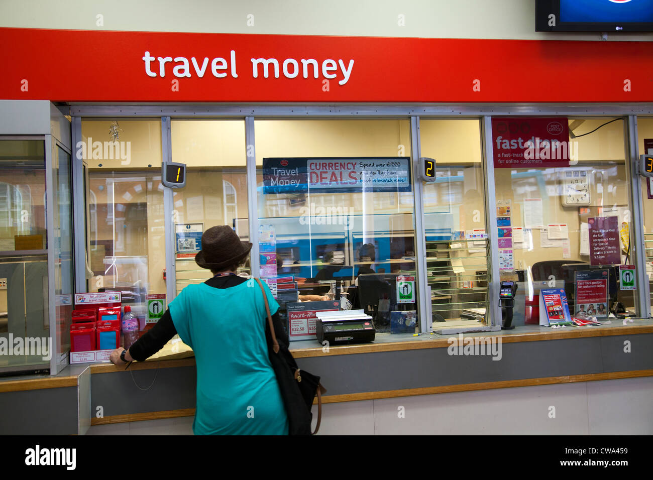 Post Office England Inside Stock Photos & Post Office England Inside