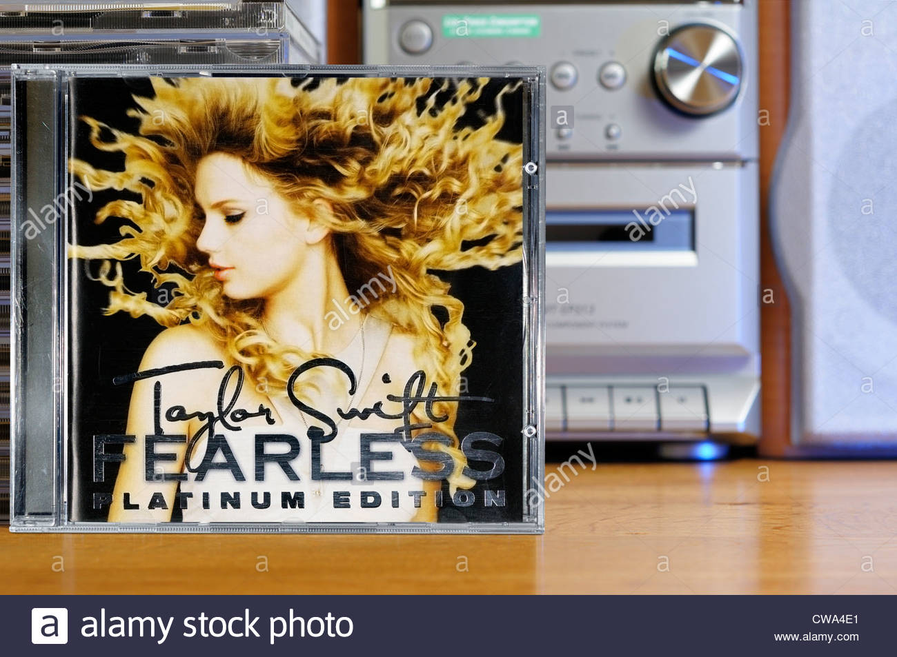 Taylor Swift Album Fearless Piled Music Cd Cases England