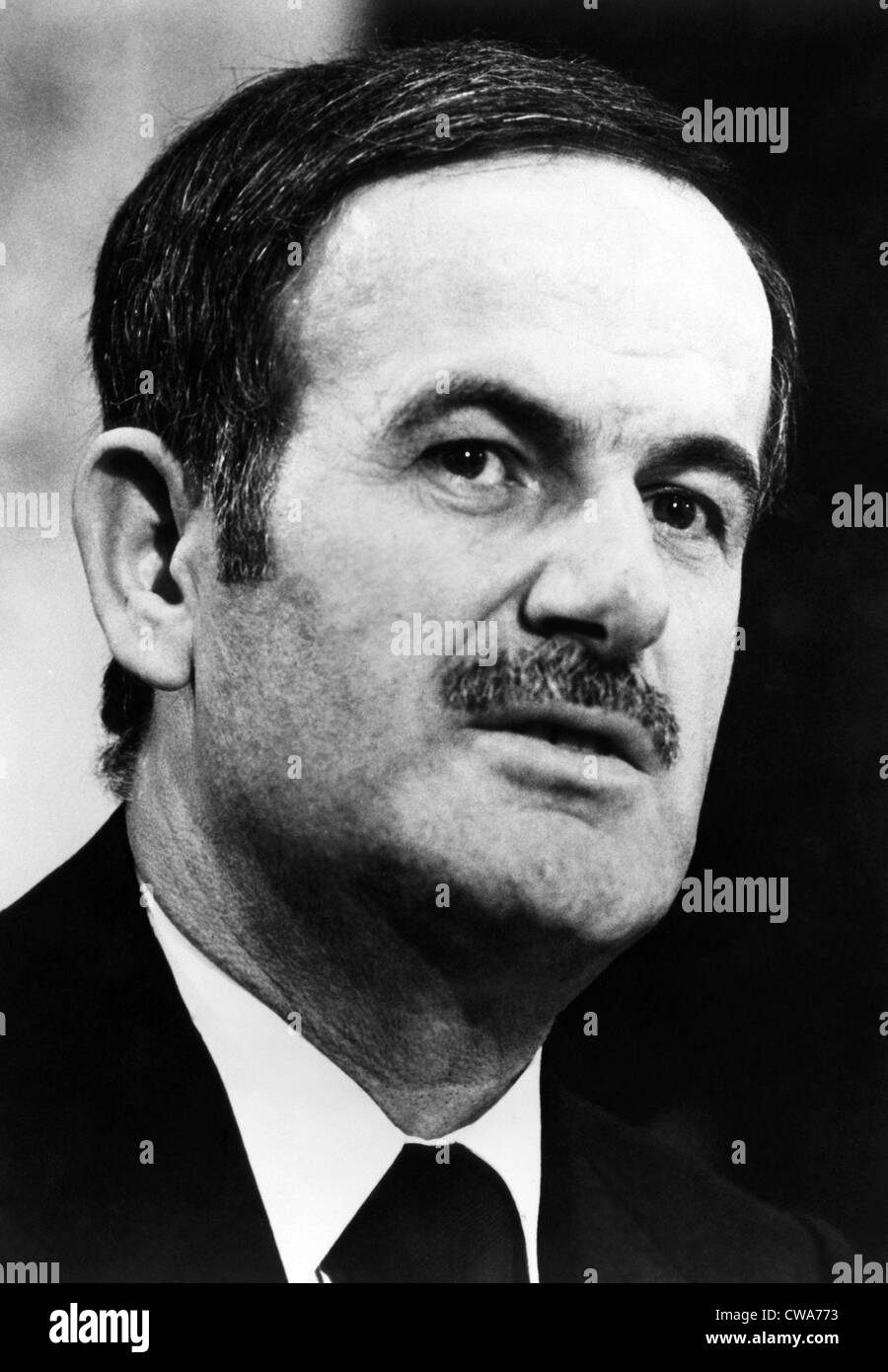 Hafez al-Assad, president of Syria from 1971-2000, 1976. Courtesy: CSU Archives/Everett Collection Stock Photo