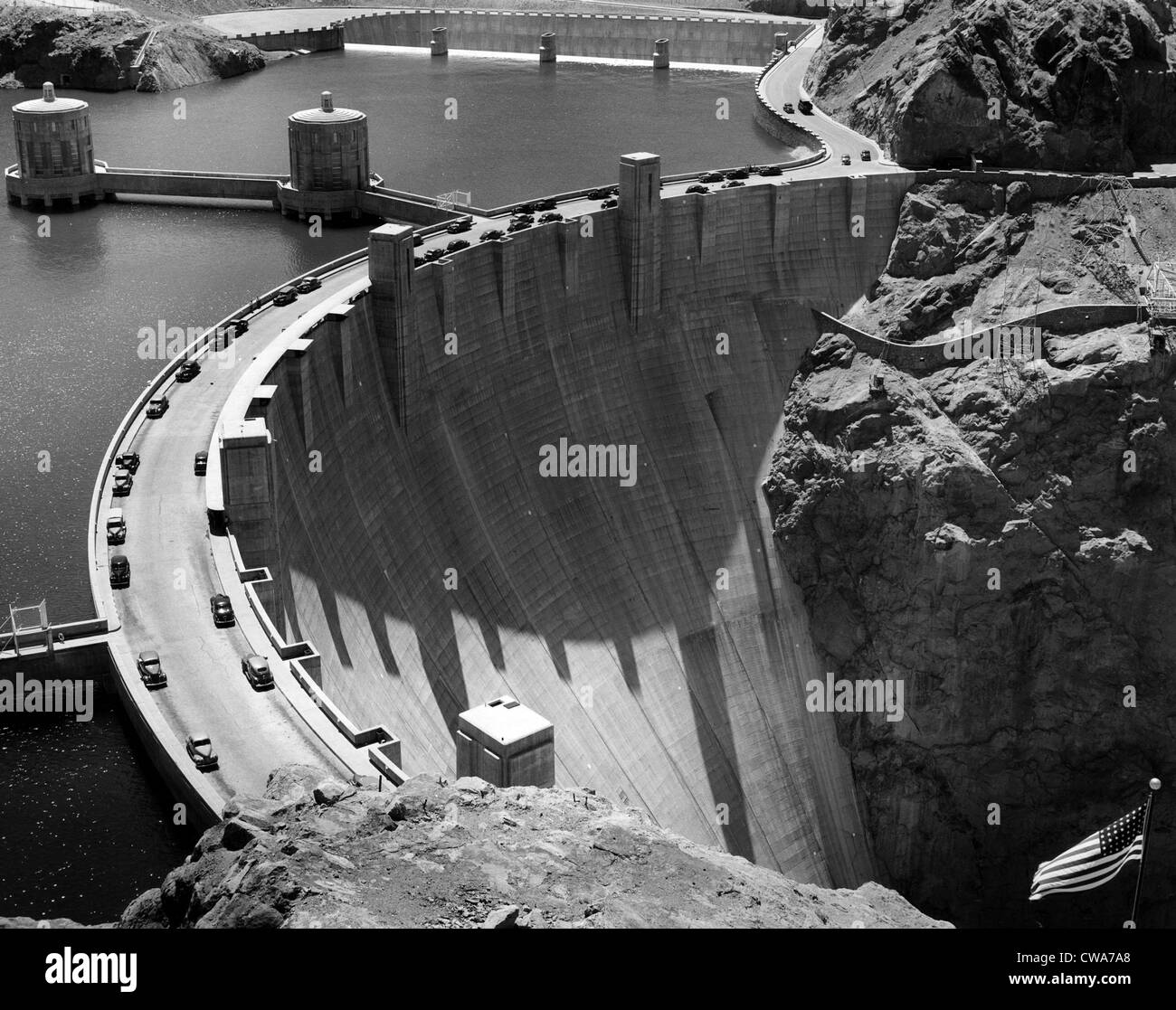 Hoover dam Black and White Stock Photos & Images Alamy