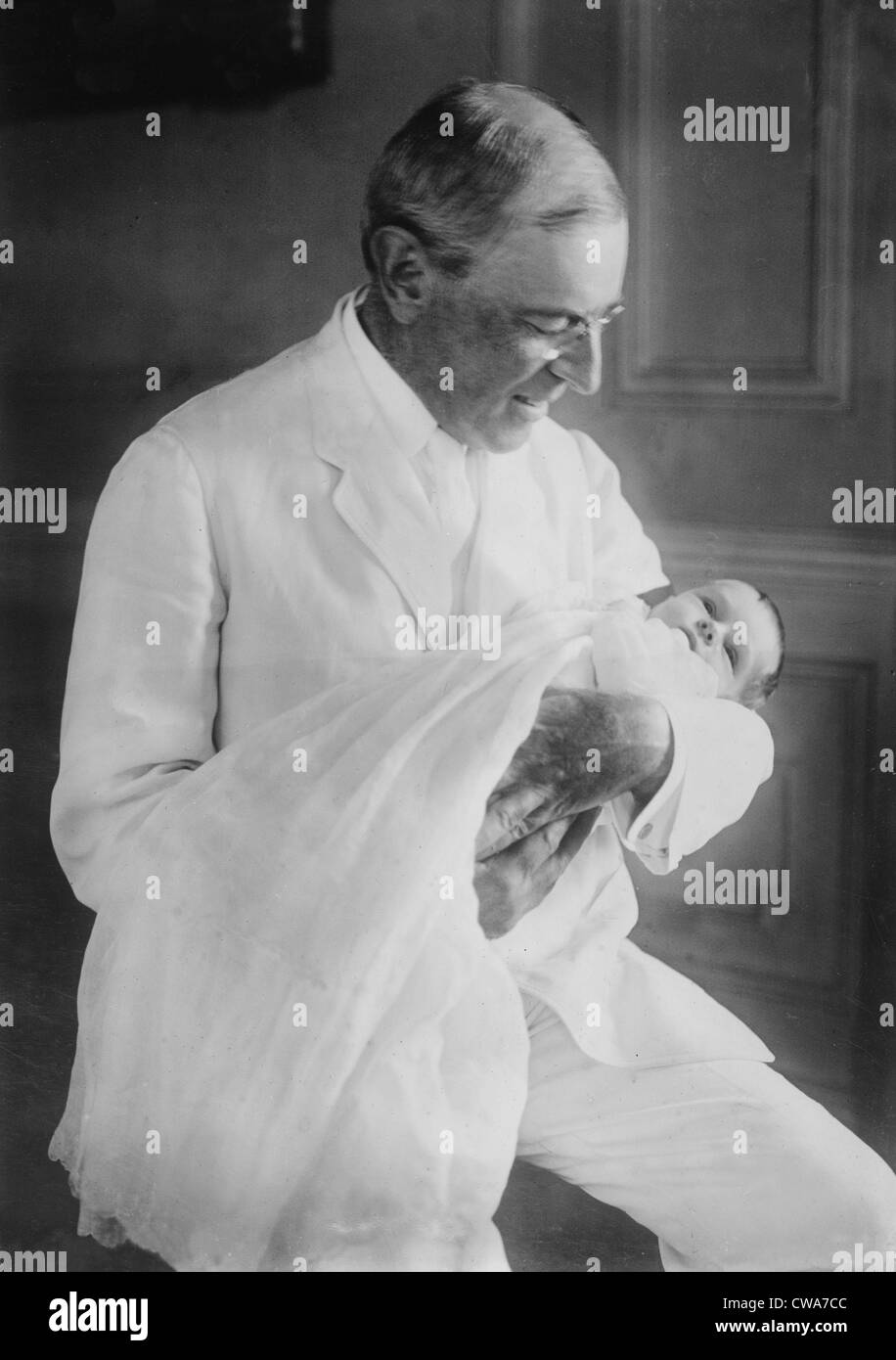 Woodrow Wilson (18561924) with his first grandchild, Ellen Wilson