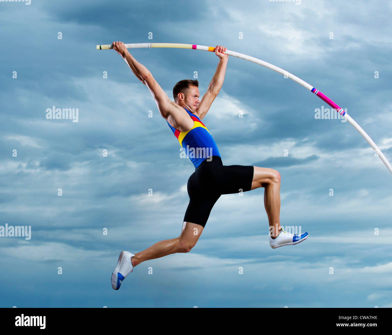 Vaulter pole hires stock photography and images Alamy