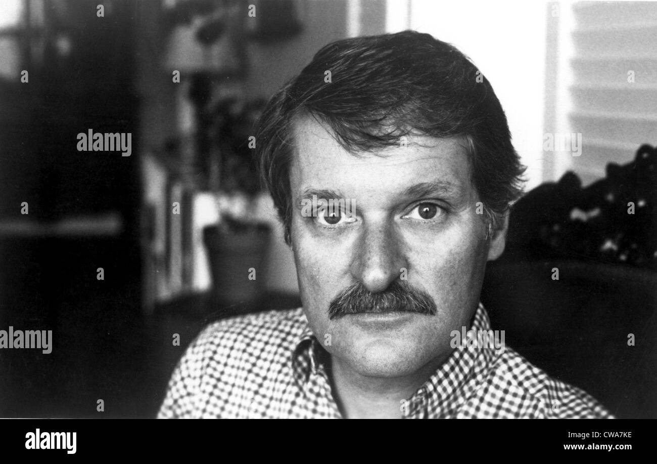 John Ashbury, poet, in a 1976 portrait.. Courtesy CSU Archives