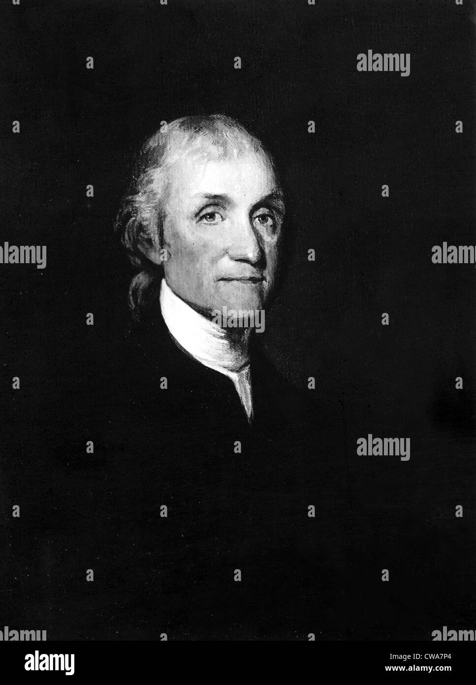 JOSEPH PRIESTLY, the 18th century clergyman who distinguished himself by the discovery of oxygen.. Courtesy: CSU Archives / Stock Photo