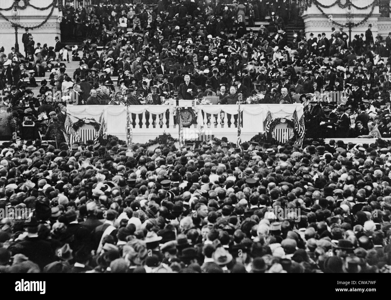 Woodrow wilson inauguration 1913 hires stock photography and images