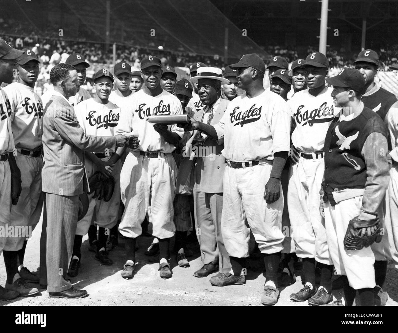 Texas Rangers basball uniform short pants worn by Charley Pride. Pride, who  had played in the Negro Leagues as a pitcher for the Memphis Red Sox, began  training with the Texas Rangers