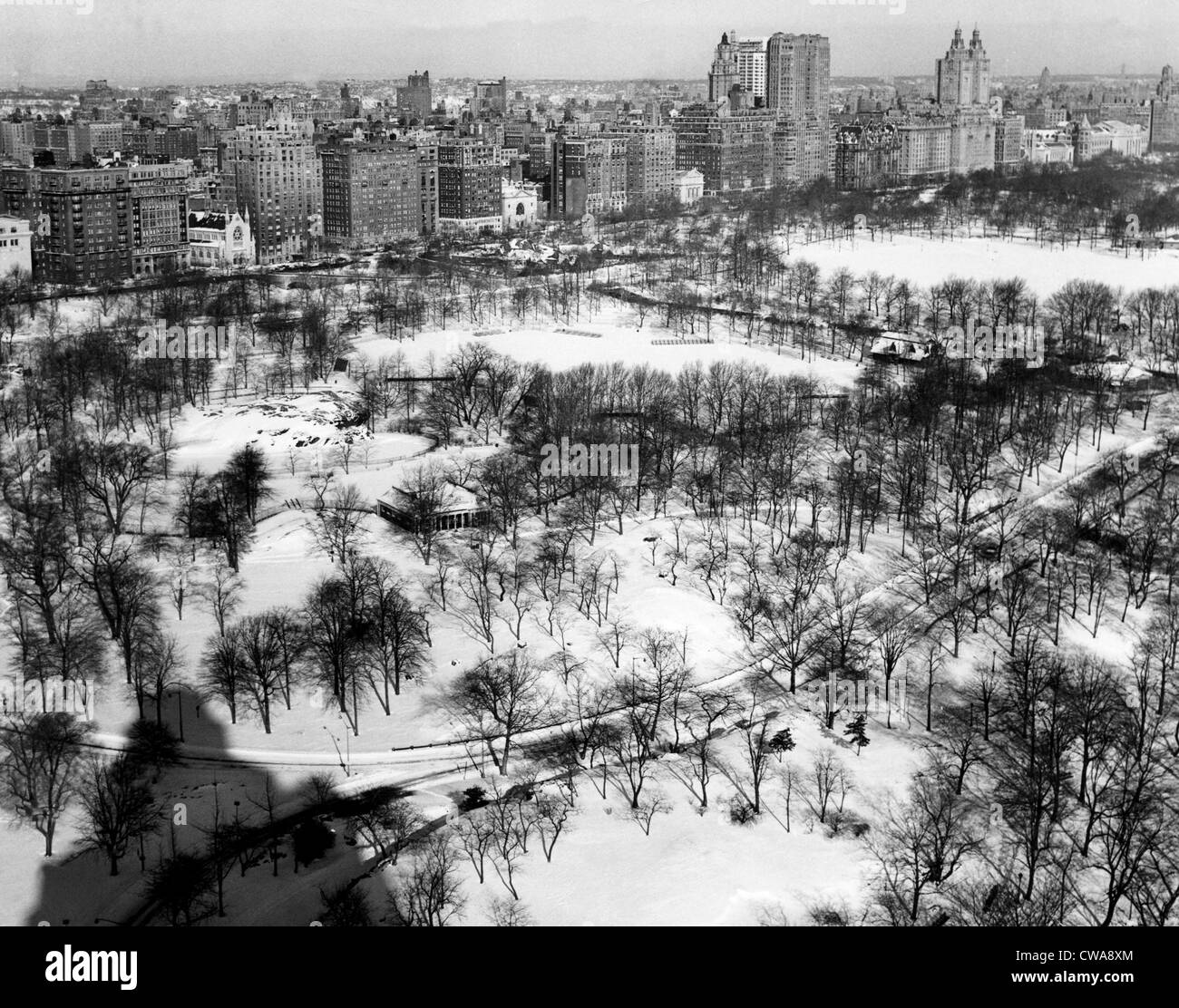 Central Park, New York City, circa January, 1964. Courtesy CSU