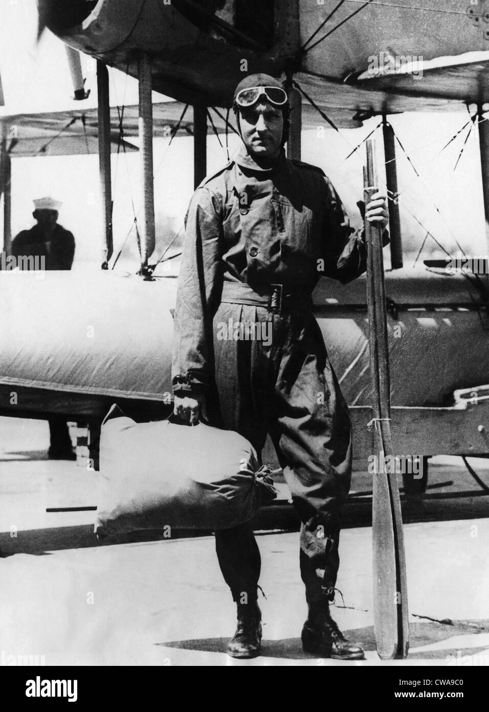 Lieutenant Commander Richard E. Byrd before his expedition to the Arctic, 1925. Courtesy: CSU Archives/Everett Collection Stock Photo