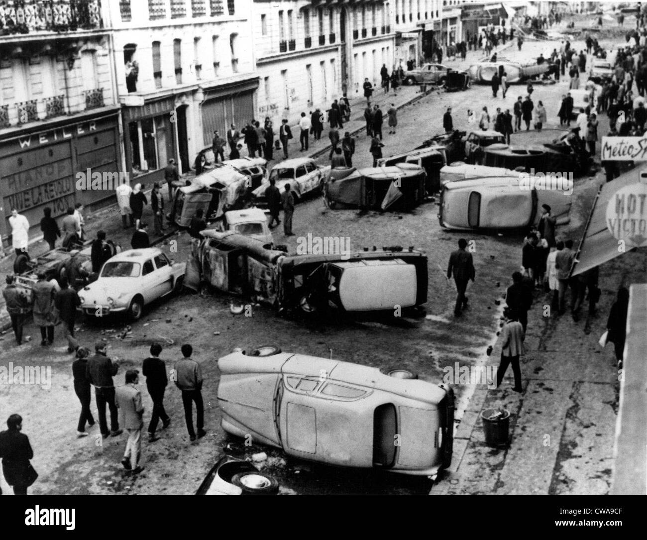 1968 paris riots hi-res stock photography and images - Alamy