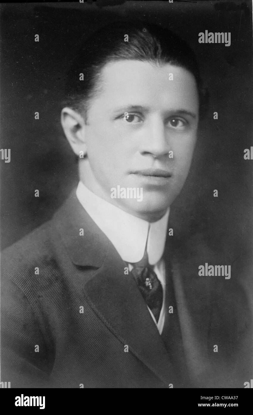 George Creel (1876-1953) applied his journalism skills as head of the U.S. publicity bureau during World War I, to government Stock Photo
