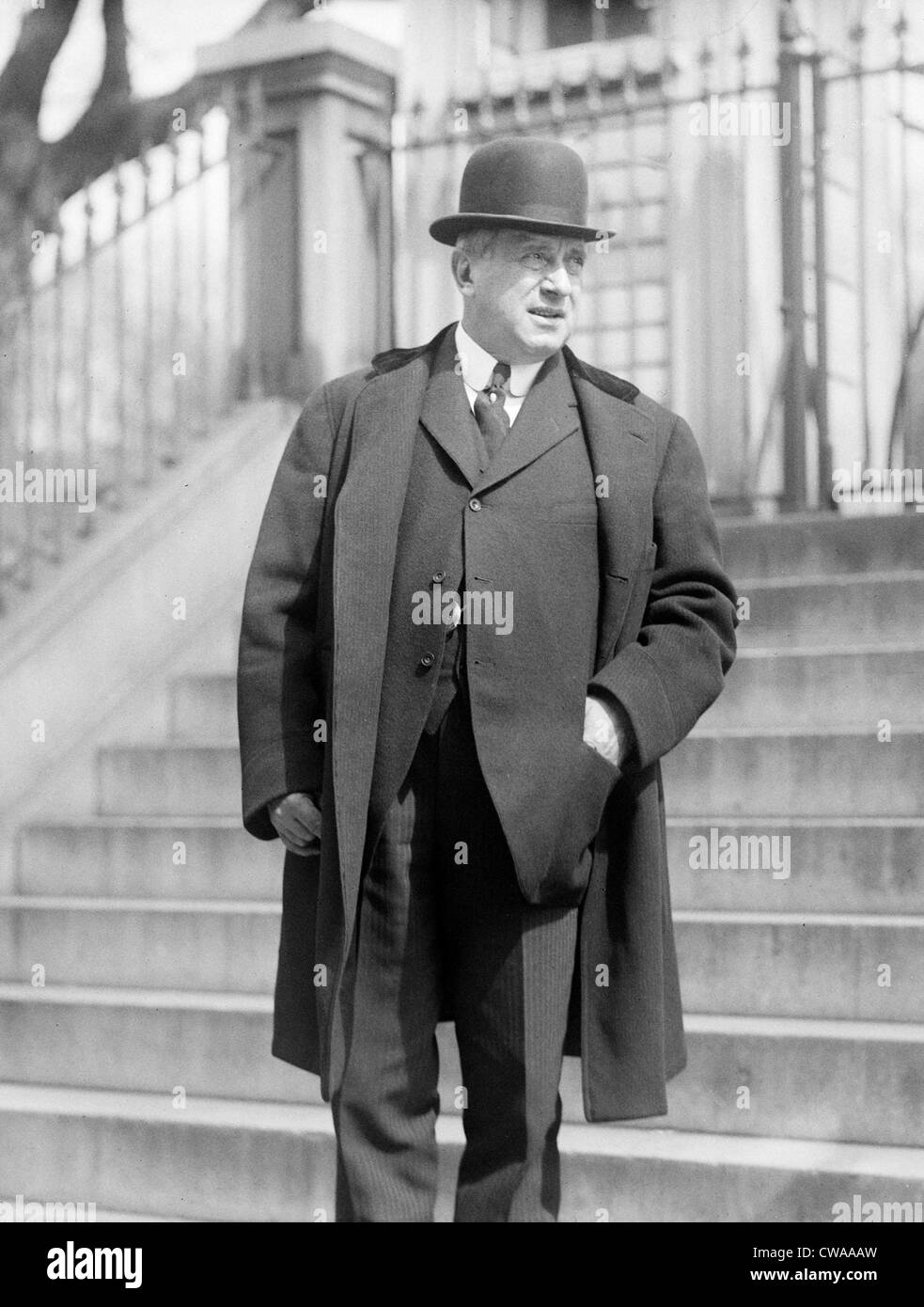 Charles M. Schwab (1862-1939)in Washington in 1920.  He made over 200 million dollars in the steel industry and was one of the Stock Photo