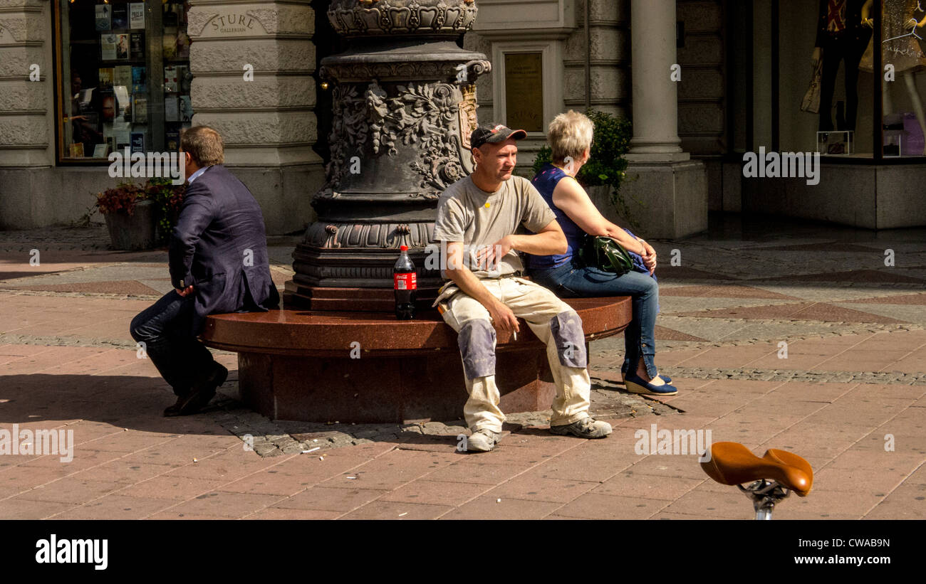 Stureplan in central Stockholm Stock Photo - Alamy