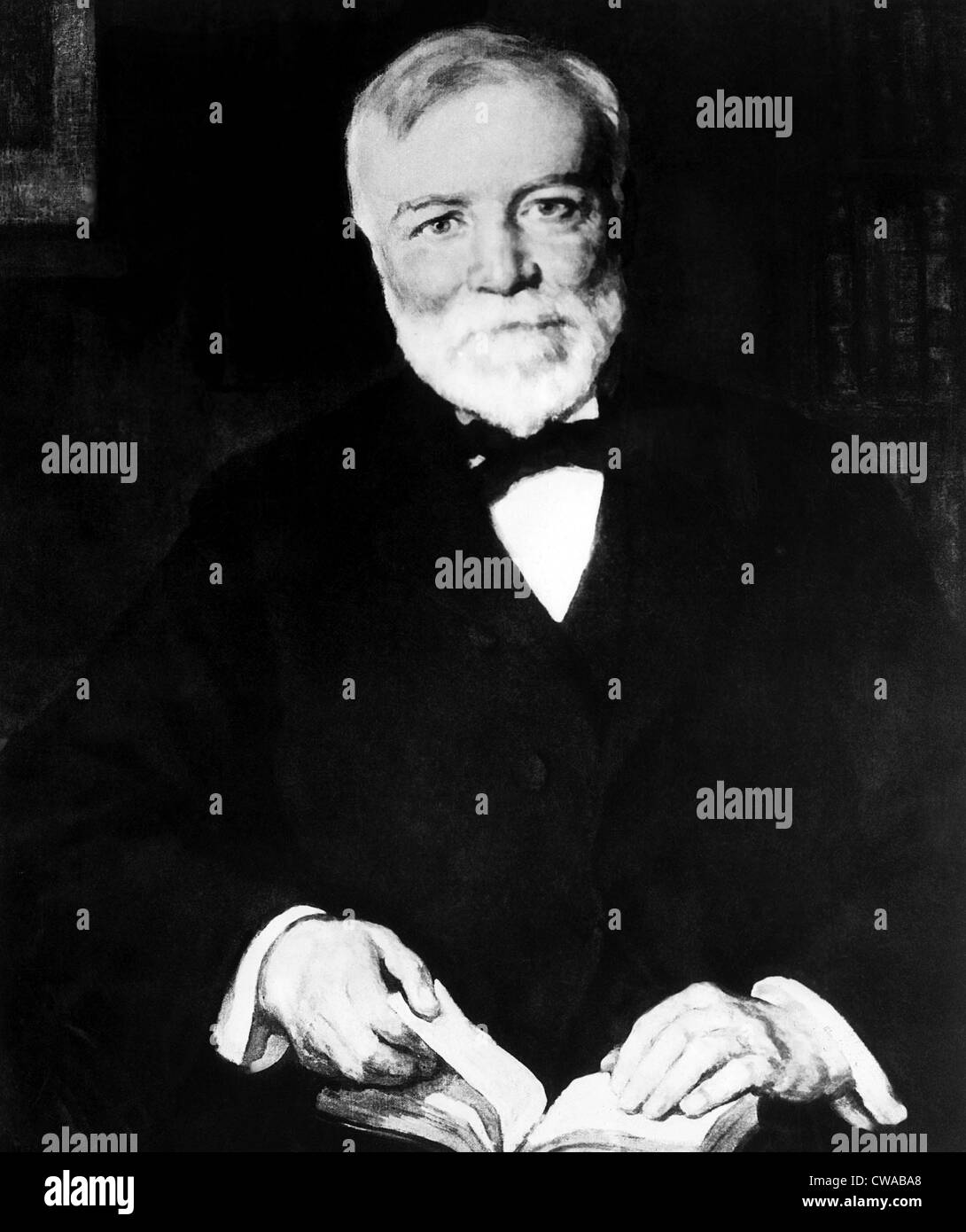 Andrew Carnegie (1835-1919), portrait by Luis Mora. Courtesy: CSU Archives/Everett Collection Stock Photo