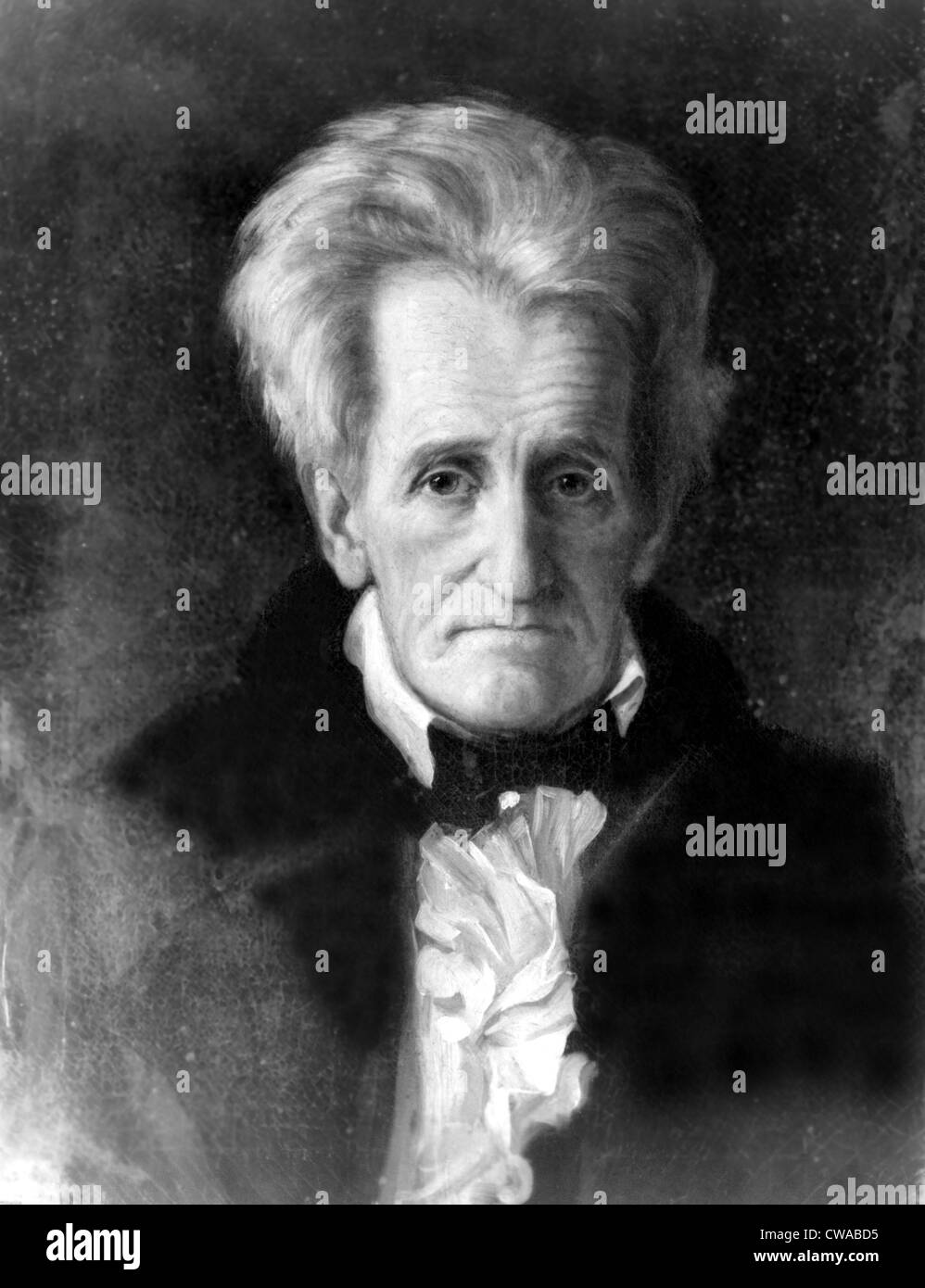 Andrew Jackson (1767-1845) 7th U.S. President, 1845 portrait by George Healy.. Courtesy: CSU Archives / Everett Collection Stock Photo