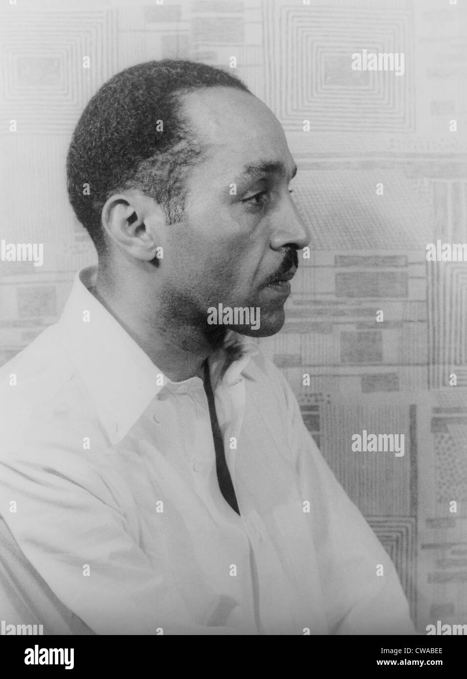 Willard Motley (1909-1965) African American author best known for his first novel,'Knock on Any Door '(1947) which was made Stock Photo